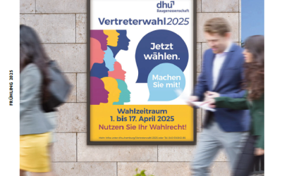 „bei uns“: Viermal im Jahr erscheint die Mitgliederzeitschrift der dhu. Hier geht’s zur aktuellen und zu vorherigen Ausgaben